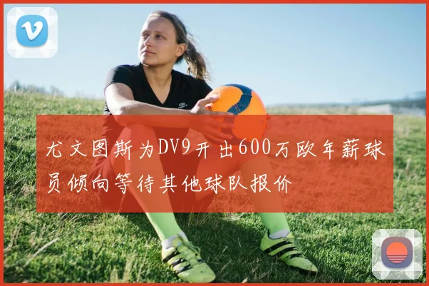 尤文图斯为DV9开出600万欧年薪球员倾向等待其他球队报价